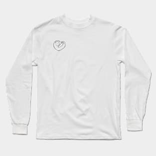 Maengoo Heart Long Sleeve T-Shirt
